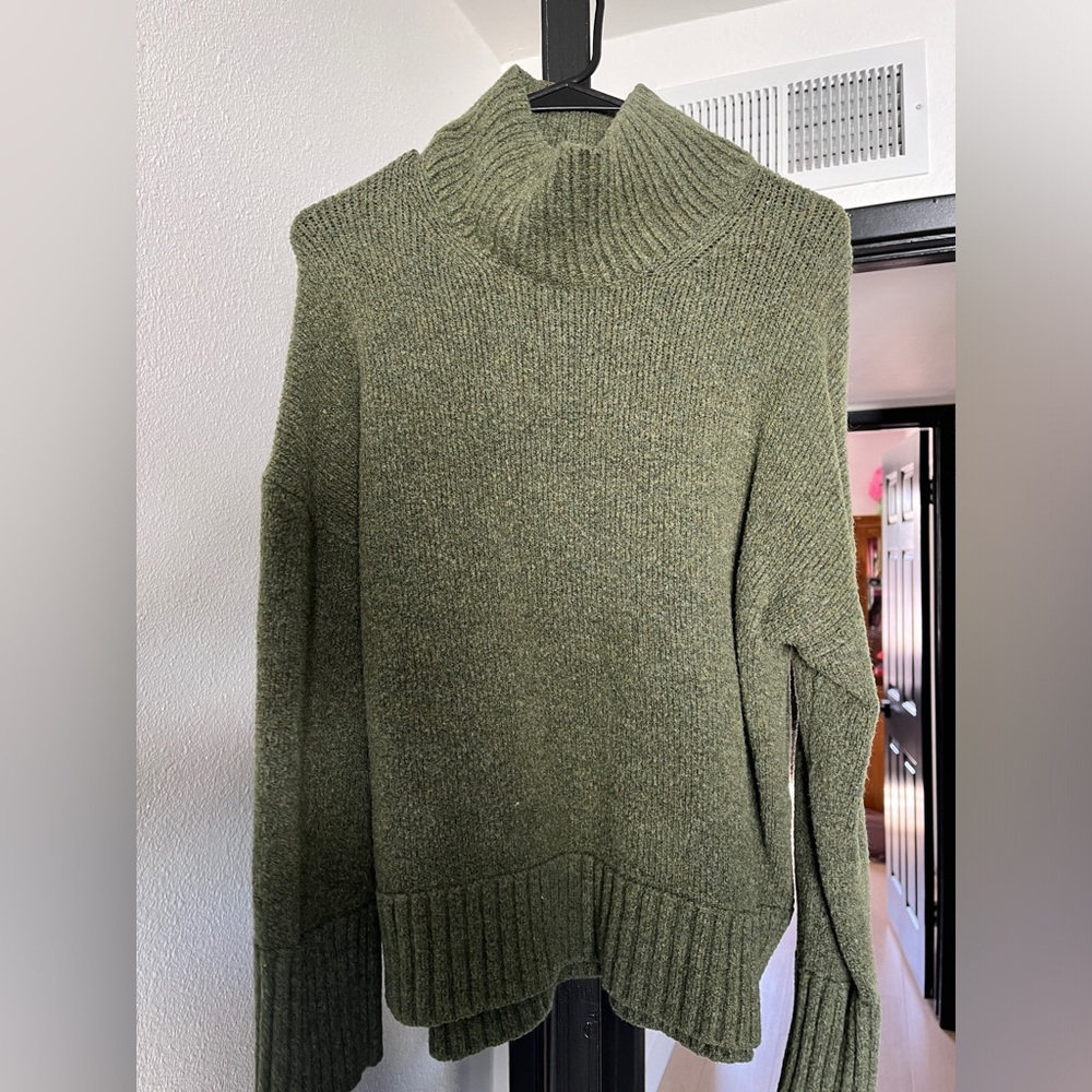 Abercrombie funnel neck sweater